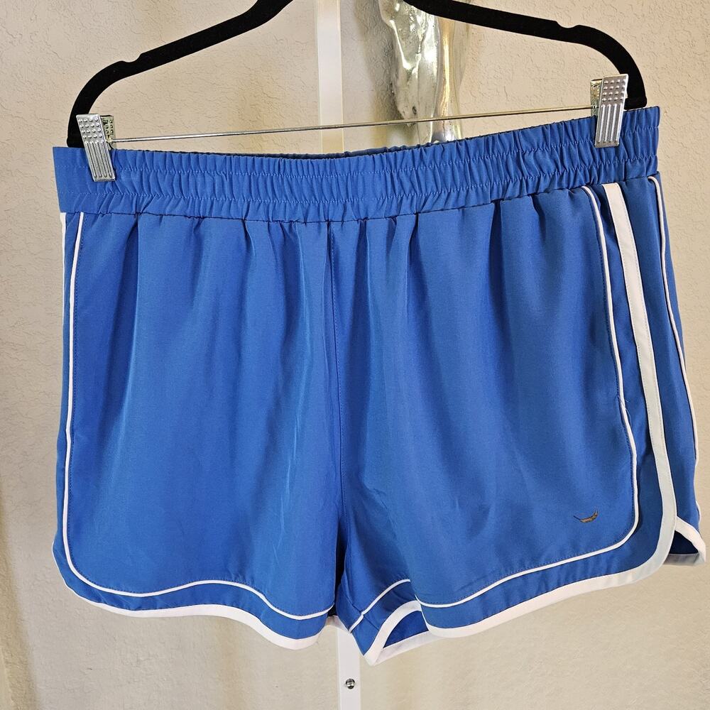 Jessica Simpson Active Running Shorts Blue Built-In Liner XL GUC